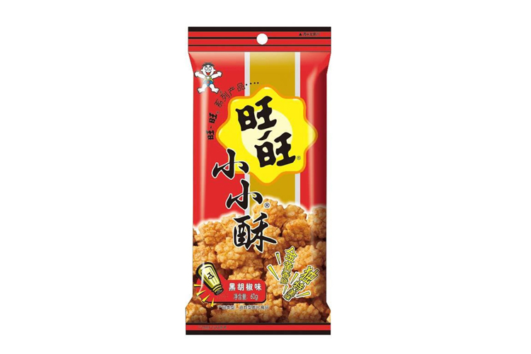 WANGWANG RICE SNACK (BLACK PEPPER) 60G